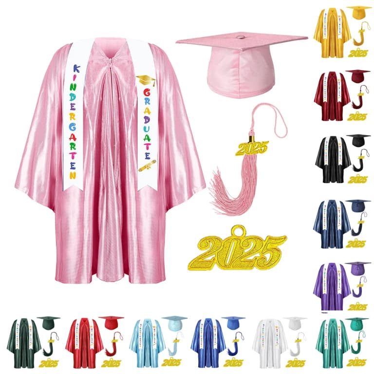 Vestido académico para niños: graduación con estilo y comodidad