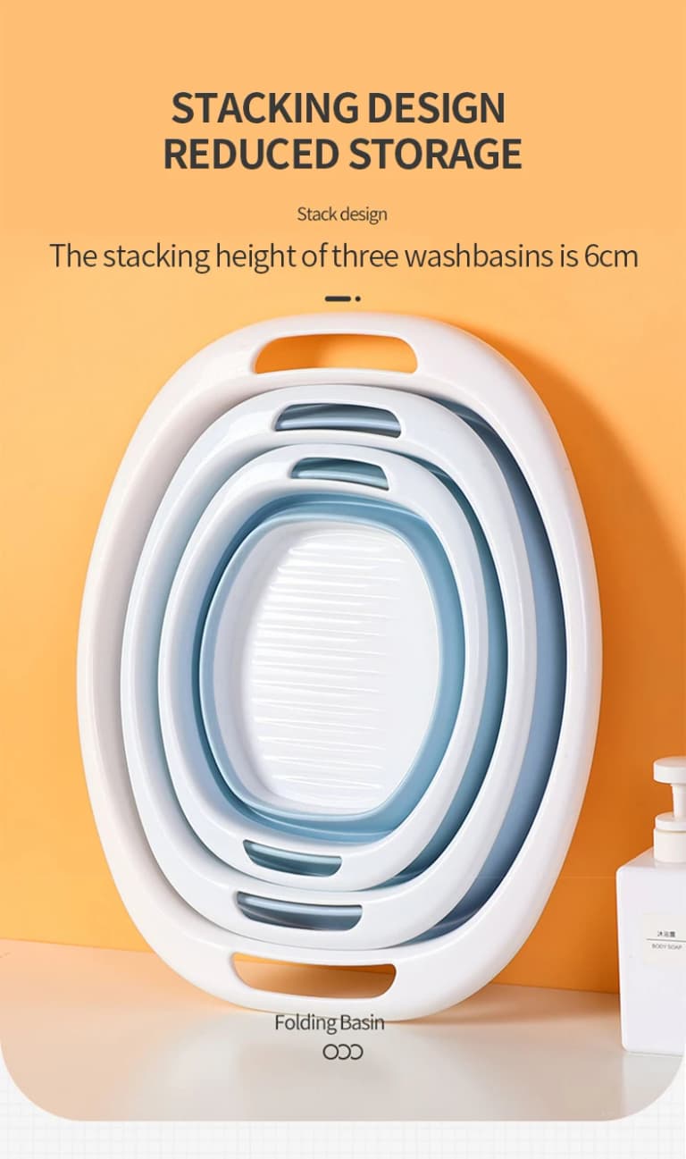 Lavabo Plegable Portátil para Bebés - ¡Ideal para Viajes!