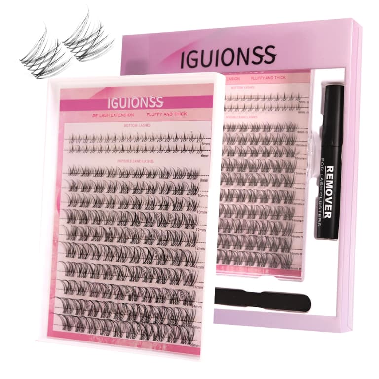 Juego de Pestañas Postizas IG3950: DIY Fluffy y Económico