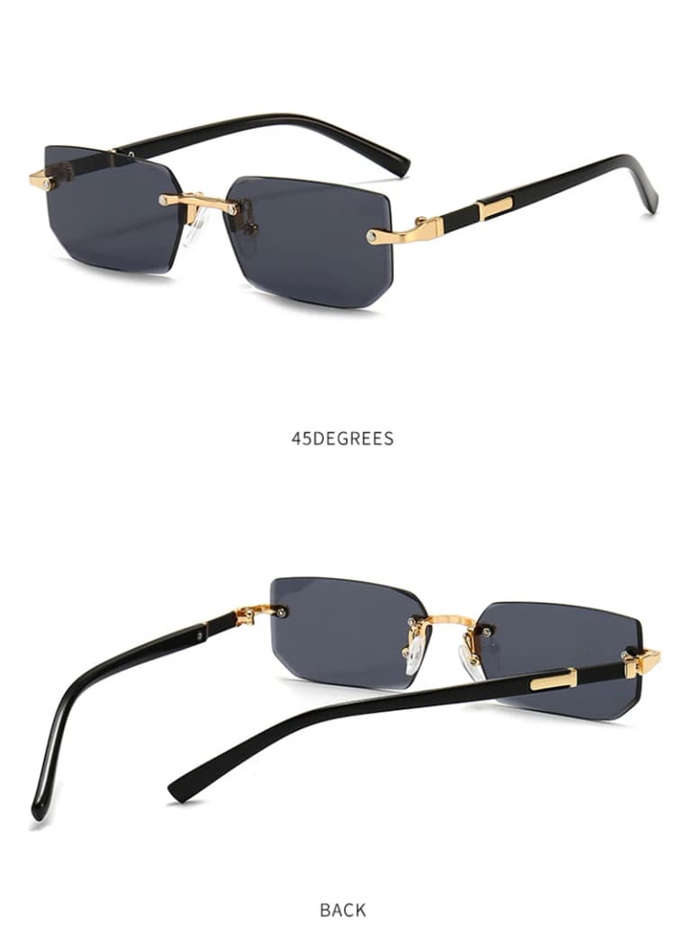 Gafas de Sol Sin Montura UV400 para Hombre y Mujer