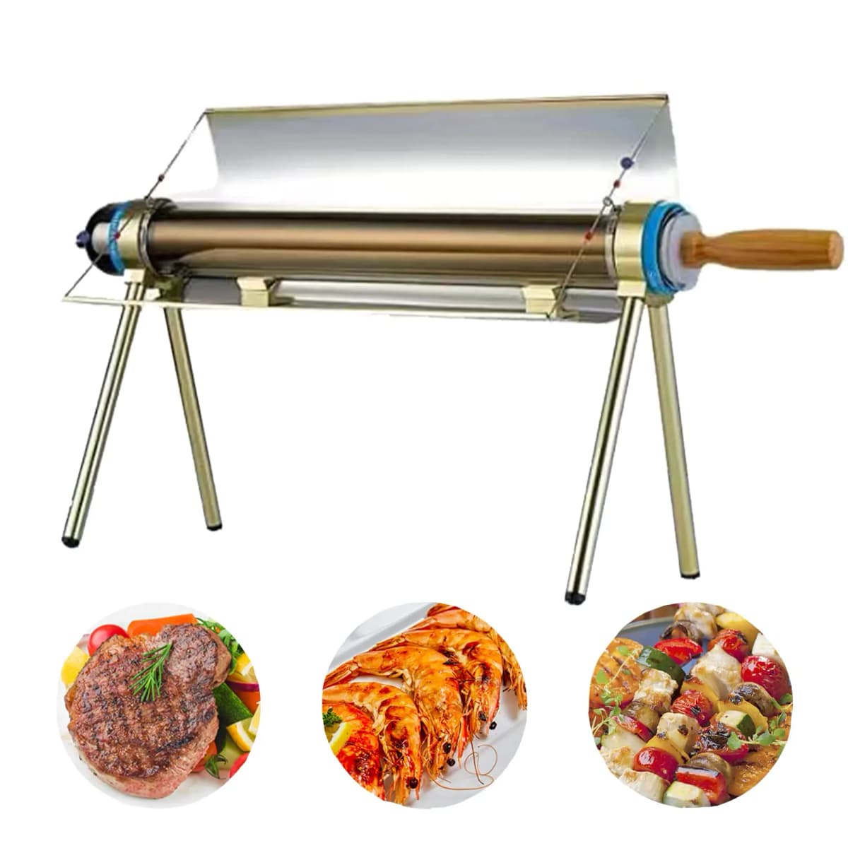 Horno Solar Portátil para Cocina al Aire Libre - Ideal para Picnics