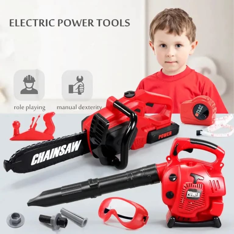 Motosierra Electrónica de Gran Tamaño para Niños - Juguete Interactivo
