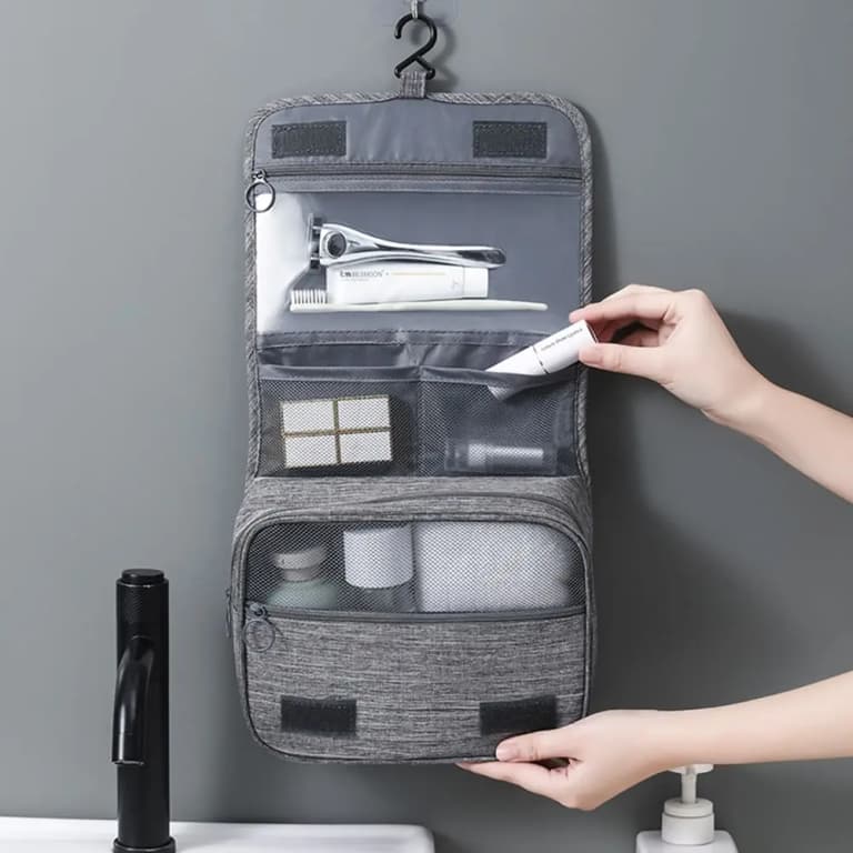 Bolsa de Aseo Plegable: Organizador Impermeable y Práctico