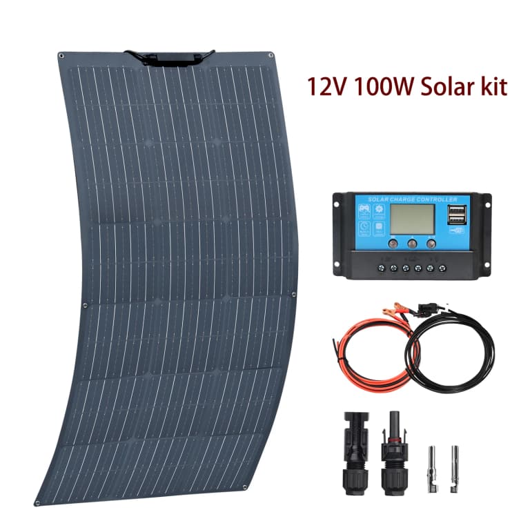 Panel Solar Flexible 50W-120W para Carga Eficiente y Versátil