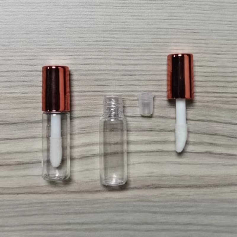 50 Uds. Tubos de Bálsamo Labial DIY de 2ml con Tapa Elegante