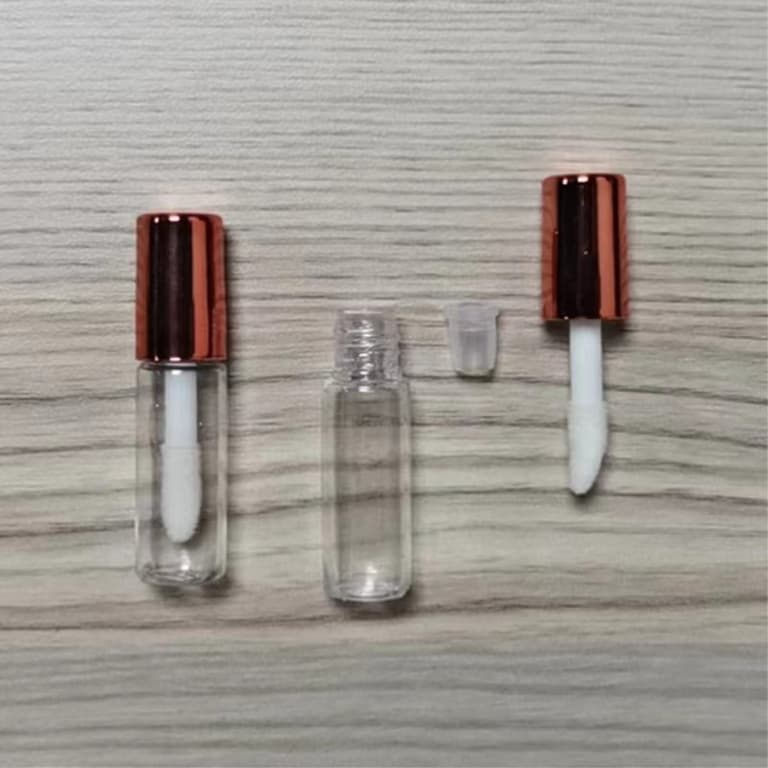 50 Uds. Tubos de Bálsamo Labial DIY de 2ml con Tapa Elegante